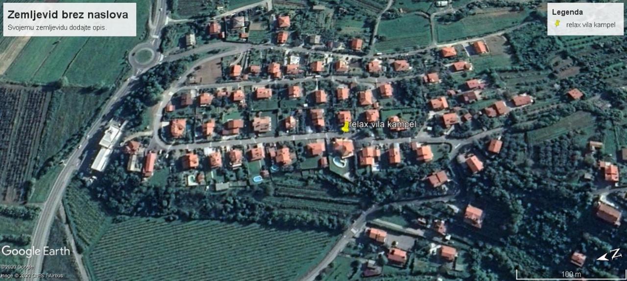 Relax Vila Kampel โคเปร์ ภายนอก รูปภาพ
